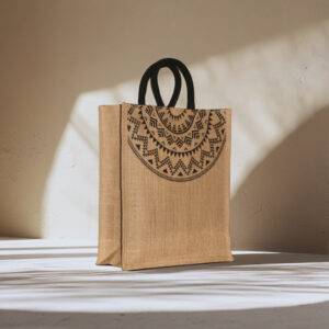 Black handle round neck