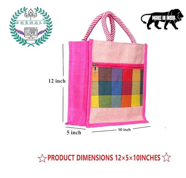 COLOR JUCO CHECK POCKET BAGS - Image 6
