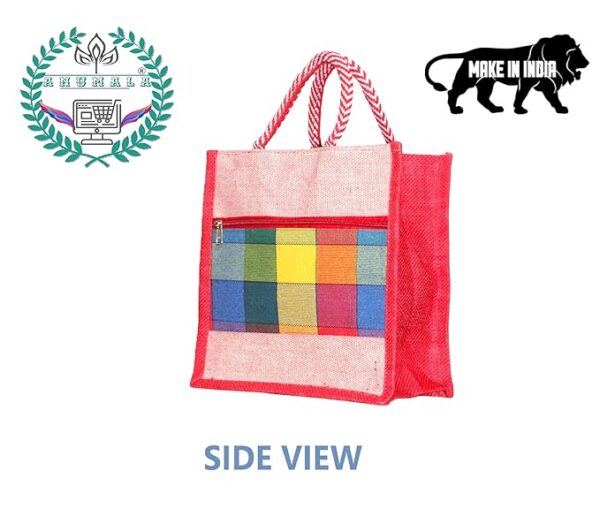 COLOR JUCO CHECK POCKET BAGS - Image 4