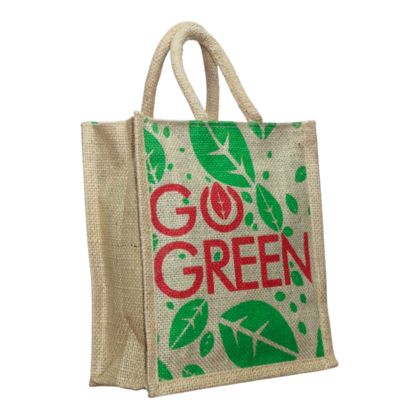 Eco-Friendly Jute Bags with Zipper (10*11) - Image 6