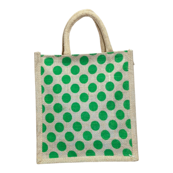 Eco-Friendly Jute Bags with Zipper (10*11) - Image 4