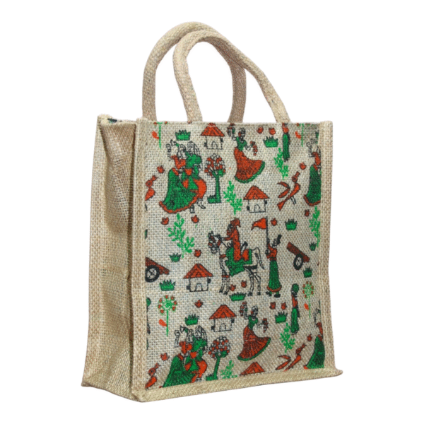 Eco-Friendly Jute Bags with Zipper (10*11) - Image 16