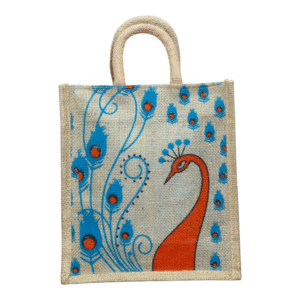 Eco-Friendly Jute Bags with Zipper (14*17)