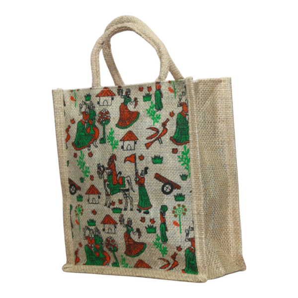 Eco-Friendly Jute Bags with Zipper (10*11) - Image 28