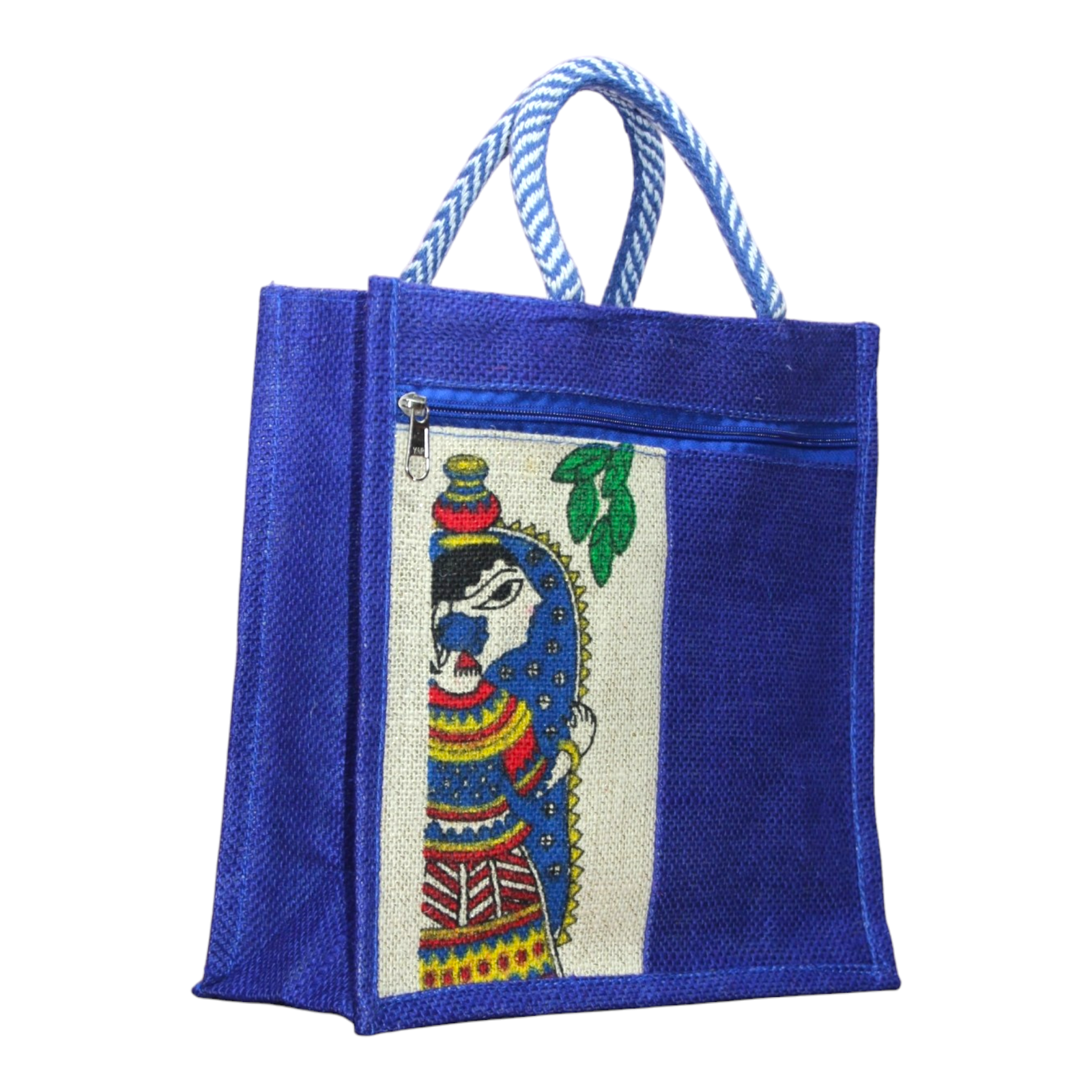 Jute Bags with MadhuBaani Print for Daily use - Image 17