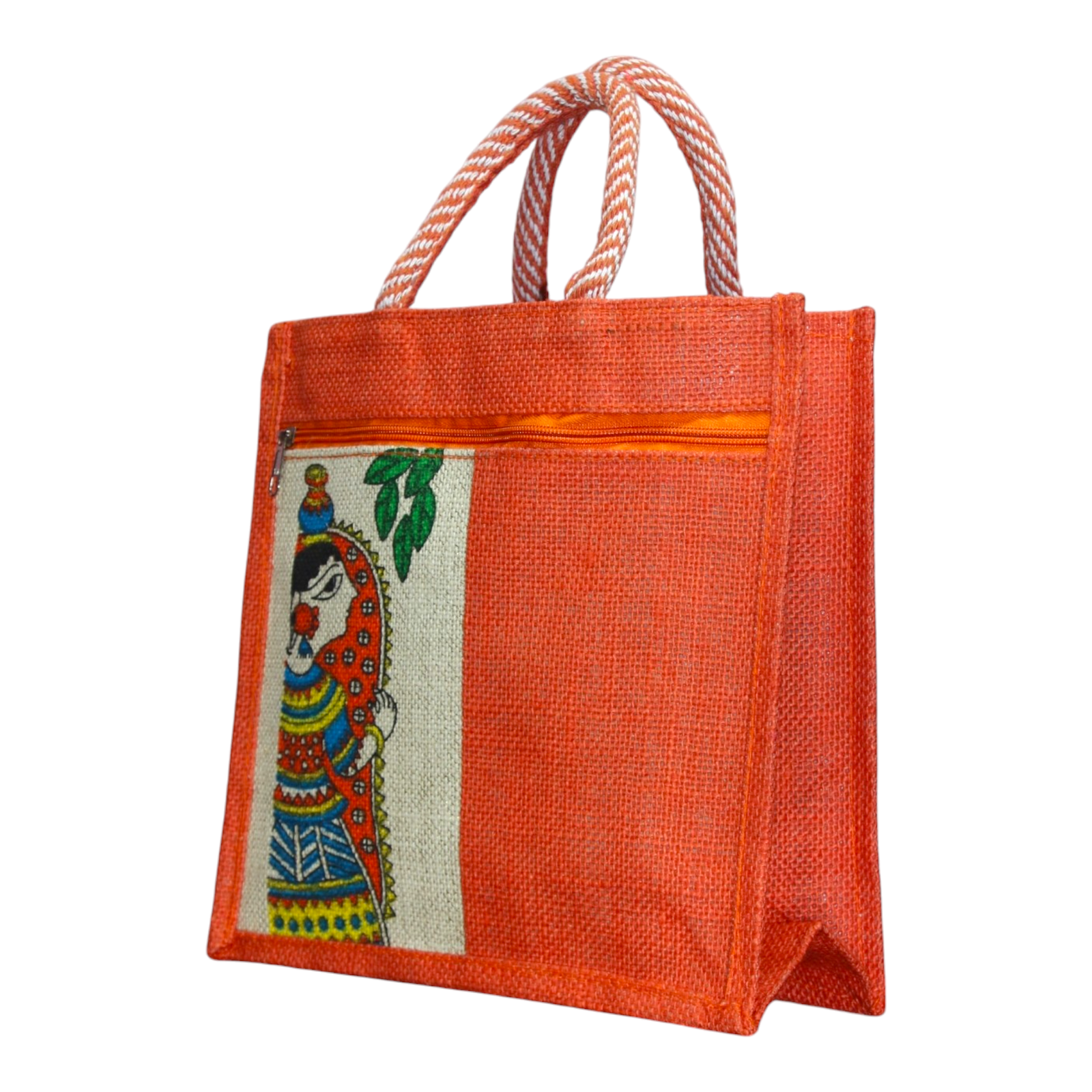 Jute Bags with MadhuBaani Print for Daily use - Image 12