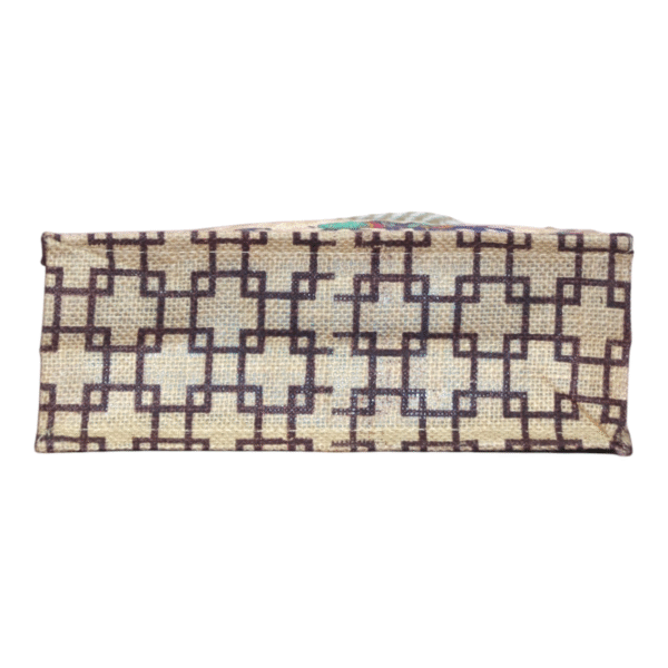 Handmade Kalamkari Jute Bag (10*11) - Image 10