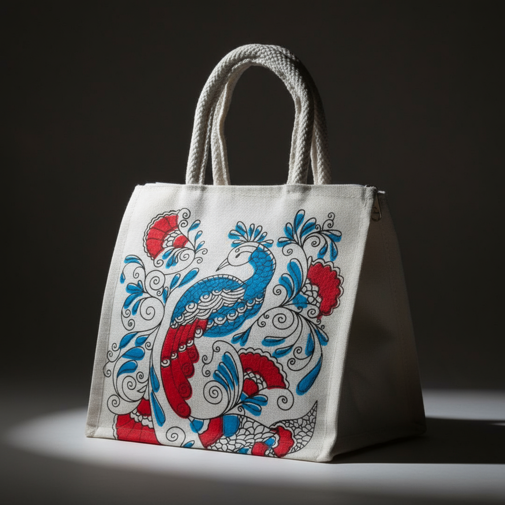 White Canvas Bag (10*11)