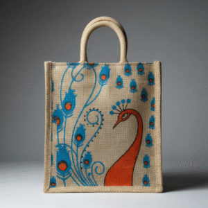 Eco-Friendly Jute Bags with Zipper (14*12)